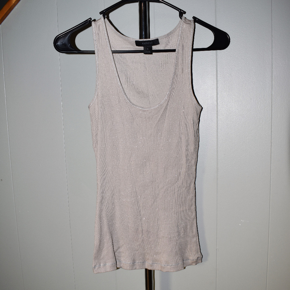Express Glitter Tank Top